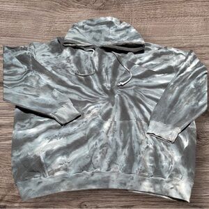 Custom Handmade Tie-Dye Hoodie Men’s Size 2XL